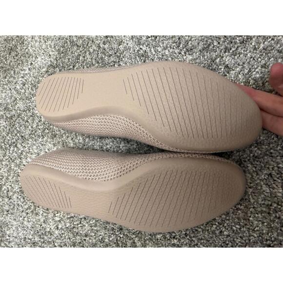 Allbirds Tree Breezers Women's Beige Knit Flats Size 7 - Picture 4 of 7